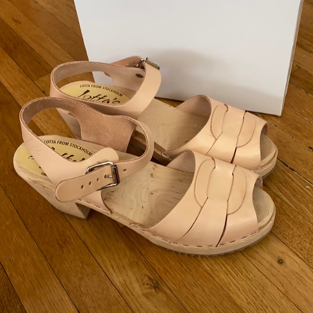 Brand new Lotta’s from Stockholm clog sandals 40